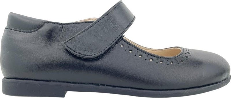 Nubebe Retro Kids School Shoes Black  - Image 1