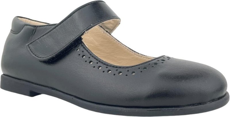 Nubebe Retro Kids School Shoes Black  - Image 2