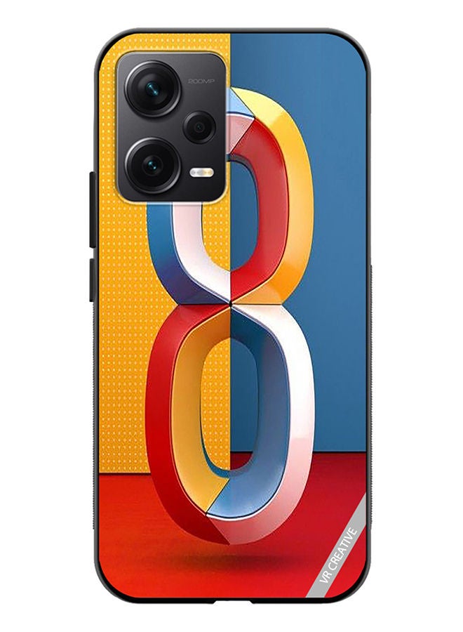 Protective Case Cover For Xiaomi Redmi Note 12 Discovery Number 8 Design Multicolour