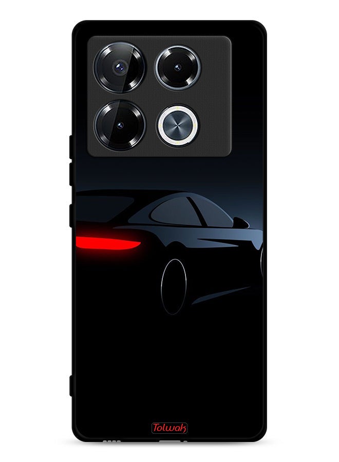 Tolwak Infinix Note 40 Pro Plus 5G Protective Case Cover Dark Car - Image 1