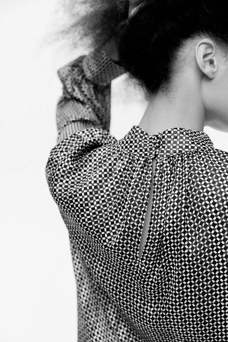 H&M Patterned Blouse