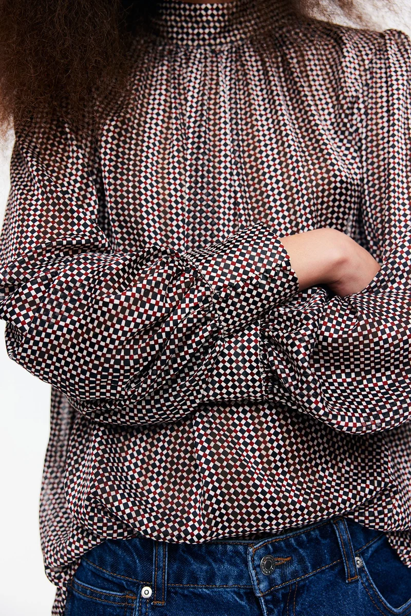 H&M Patterned Blouse
