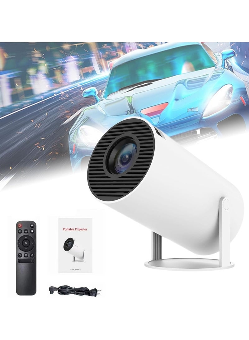 Hitoritabi HD - Proyector WIFI Mini Projector, Mini Portable Automatic Keystone Correction HD Projector, Portable Outdoor Indoor Movie Projector  - Image 1