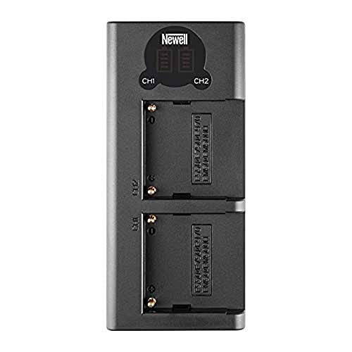 Newell DL-USB-C Dual Channel Charger for NP-F550/770/970, Black - Image 1