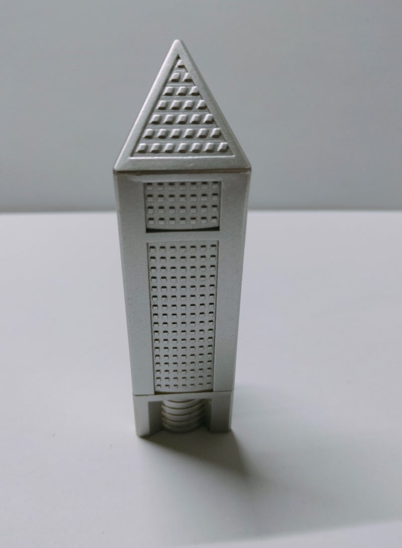 فيتاشيلي 1 قطعة سلسلة مفاتيح برج الإمارات الإبداعية للمفاتيح والحقائب. - Image 2