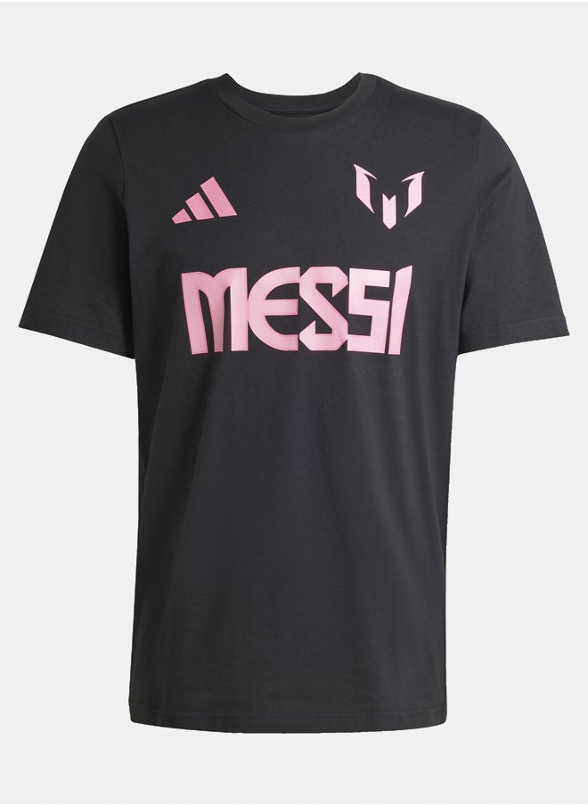Adidas - Messi Name and Number Graphic T-Shirt - Image 1