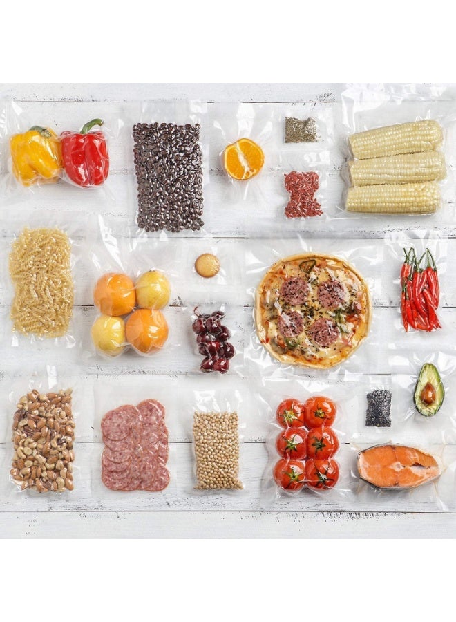 AIWANTO 100-Pack Vacuum Sealer Food Bags 17x25cm – Precut Embossed Storage Bags for Sous Vide & Freezer, BPA-Free & Airtight Heat Seal Design - Image 3