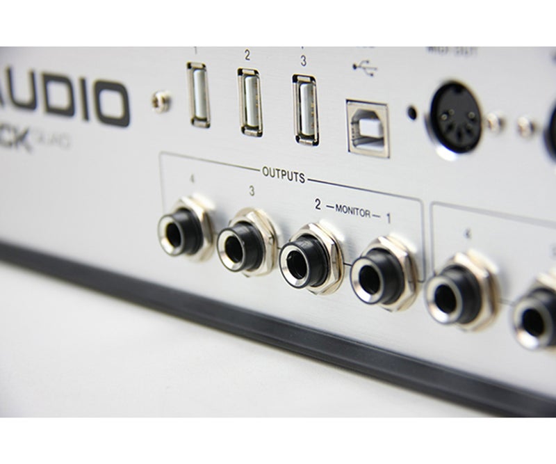 M-Audio USB Digital Audio Interface, 4-input 4-output recording sound card with MIDI function - Image 2