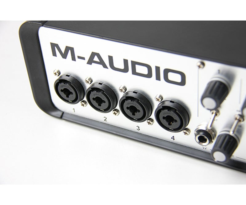 M-Audio USB Digital Audio Interface, 4-input 4-output recording sound card with MIDI function - Image 3