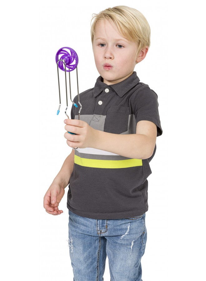 Toysmith Neato! Classic Retro Magic Rail Twirler, Magnetic Gravity Defying Stunt Toy, Colors May Vary, For Boys & Girls Ages 5+ - Image 5