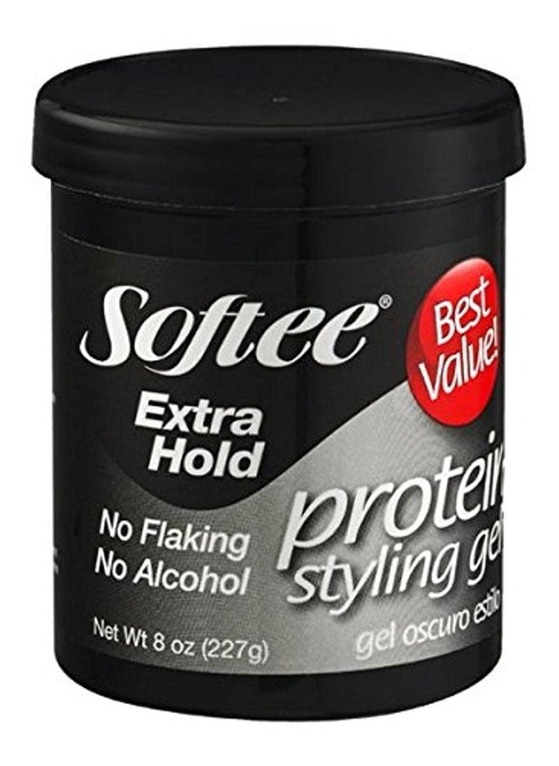 Softee Softee extra hold protein styling gel 8 oz 