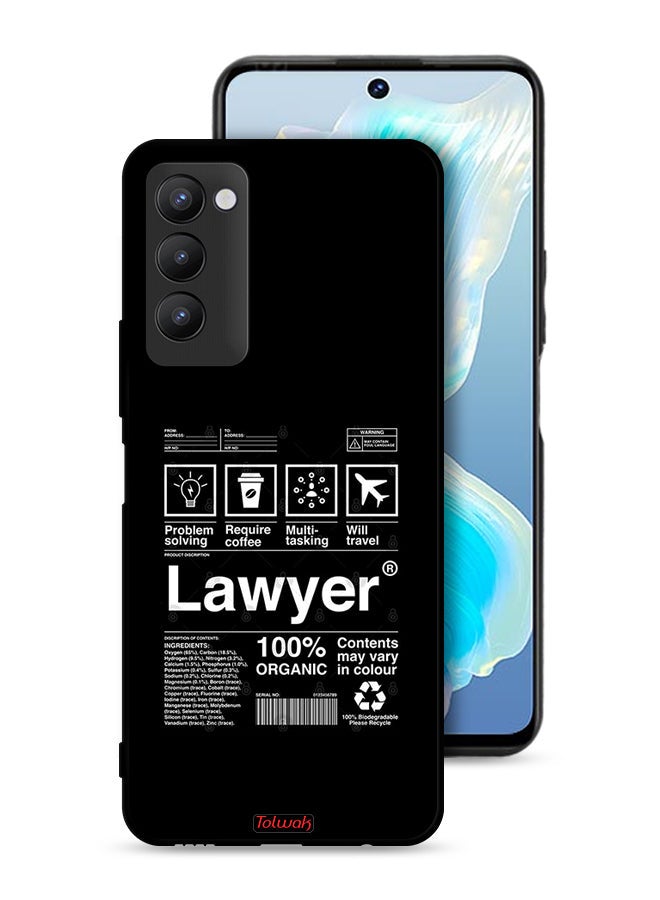 Tolwak Tecno Camon 18P Protective Case Cover Lawyer Sticker - Image 1