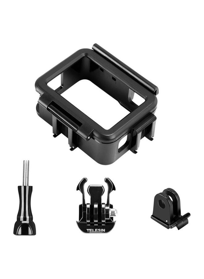 NIBEMINENT Protective Housing Case For GoPro Hero 5/6/7 Action Camera Black/White  - Image 1