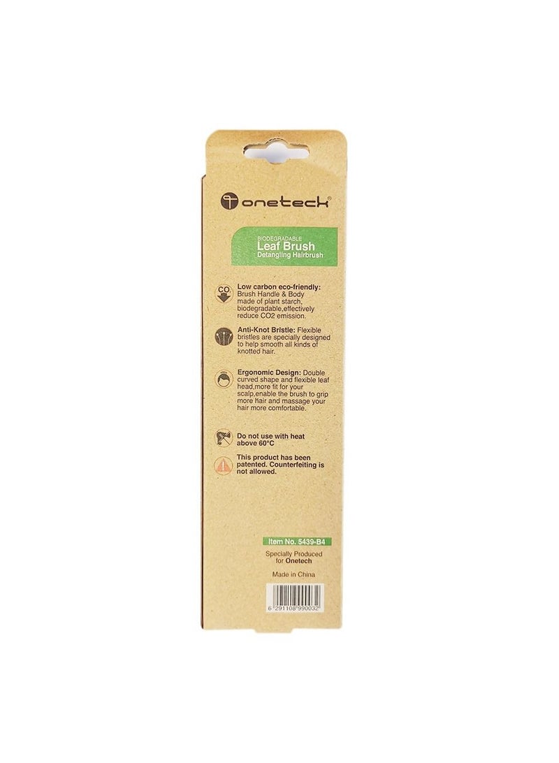 Onetech فرشاة شعر بيو ليف جرين 5439-B4 - Image 2