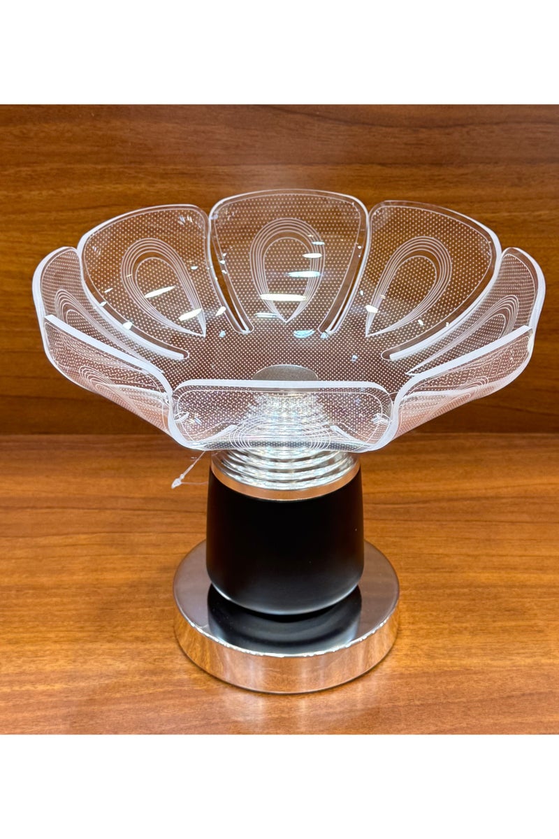 القناص حامل حلويات متوسط من الأكريليك عالي الجودة بقاعدة متينة | مثالي لتقديم الشوكولاتة والحلويات  | مناسب للاستخدام في المنزل والحفلات والمناسبات الخاصة - Image 2