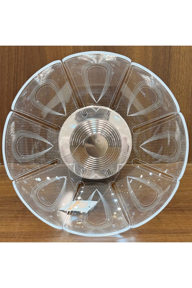 القناص حامل حلويات متوسط من الأكريليك عالي الجودة بقاعدة متينة | مثالي لتقديم الشوكولاتة والحلويات  | مناسب للاستخدام في المنزل والحفلات والمناسبات الخاصة - Image 3