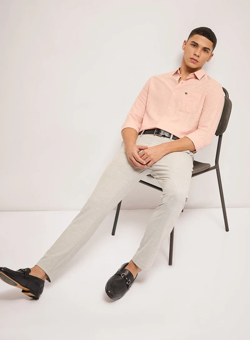 THE BEAR HOUSE Men's Classic Formal Trousers Stylish and Comfortable Dress Pants for Office Meetings, Business Travel, Professional Events, Corporate Settings, and Everyday Formal Wear