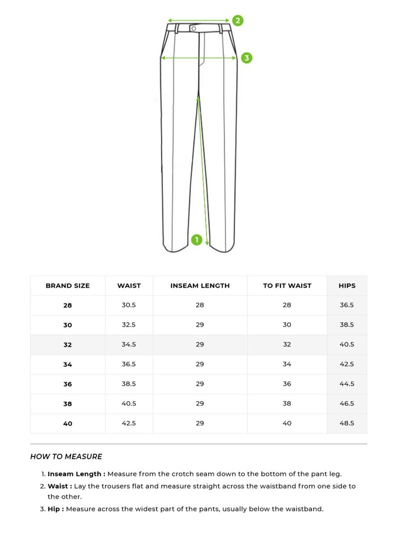 THE BEAR HOUSE Men's Classic Formal Trousers Stylish and Comfortable Dress Pants for Office Meetings, Business Travel, Professional Events, Corporate Settings, and Everyday Formal Wear - Image 4