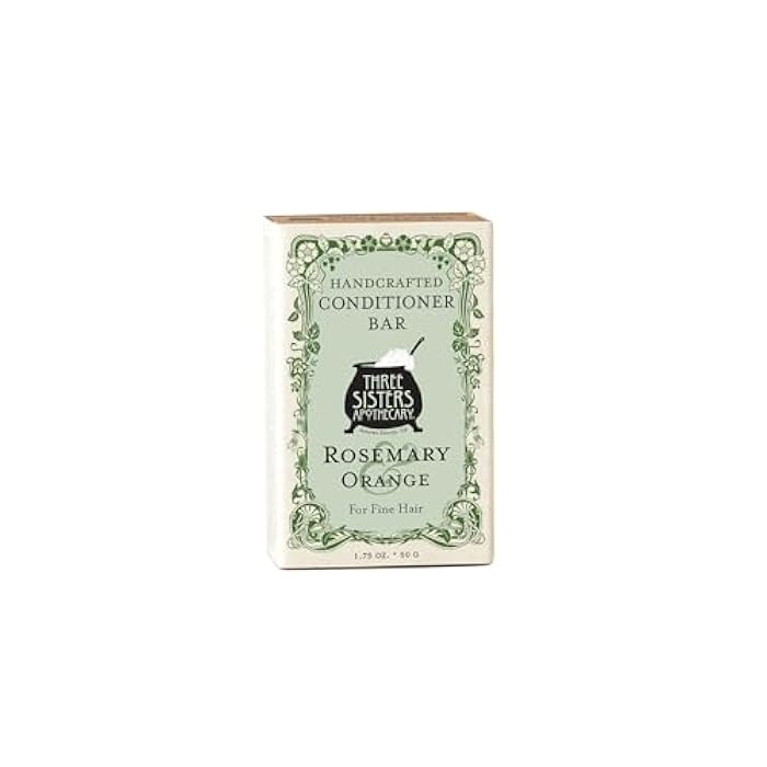 Three Sisters Apothecary 1.75 oz Solid Hair Conditioner (Rosemary and Orange) - Image 1