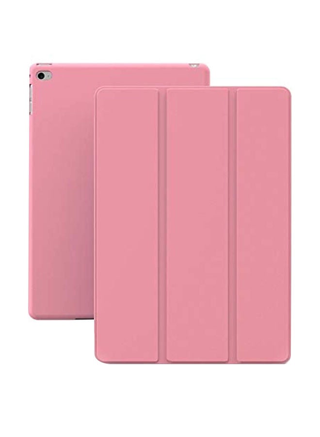 إسكدنيا غطاء حماية قابل للطي لجهاز أبل آي باد آير/ آير 5 وردي