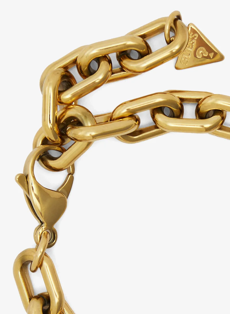 GUESS  Multi Pave Heart Chain Bracelet for Women | Best Price UAE