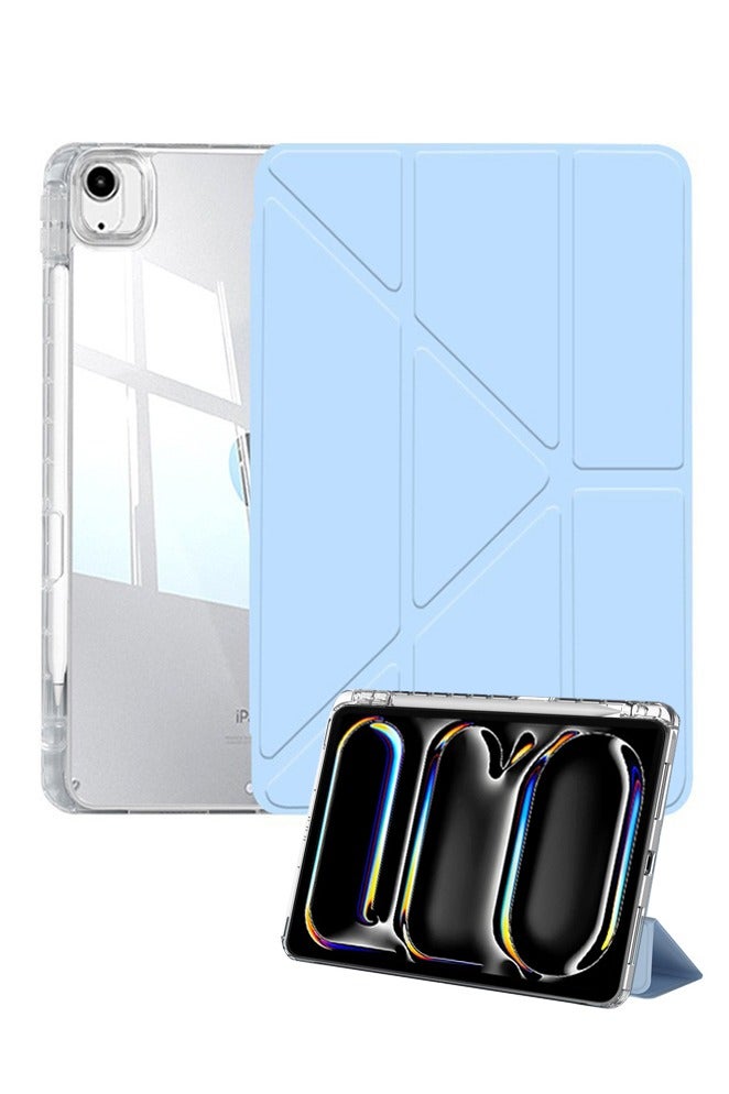 Case for  iPad 2022 (10th) 10.9 inch / 2025 (11th) 11 inch， Triple Fold Y-shaped Design, Multi Angle, Leather Tablet Cover With Pen Slot, Automatic Wake-up/sleep - Image 1