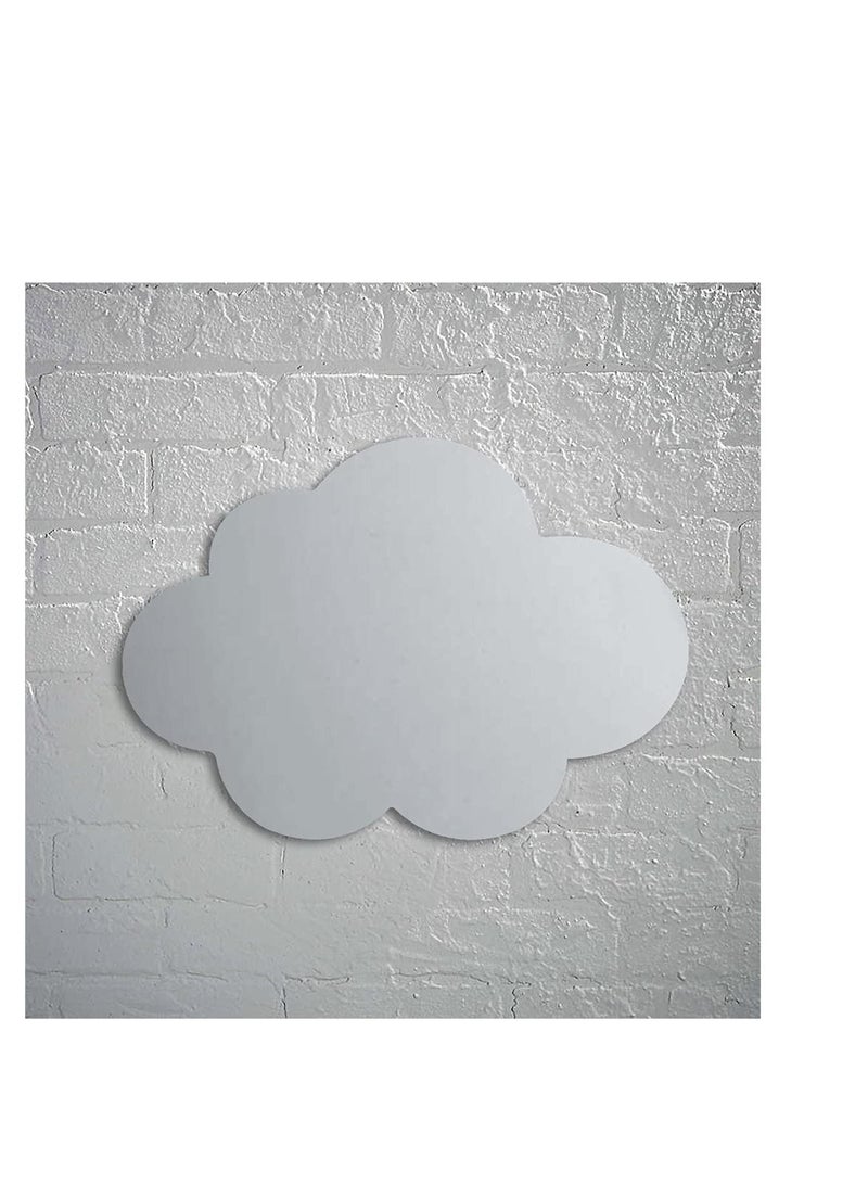 Captaintech Irregular Mirror Decorative Desk Tabletop Acrylic Mirror with Wooden Wall Mount Frameless Makeup Mirror Odd Shaped Mirror for Living Room Bedroom Entryway Bathroom Home Decor - Image 4