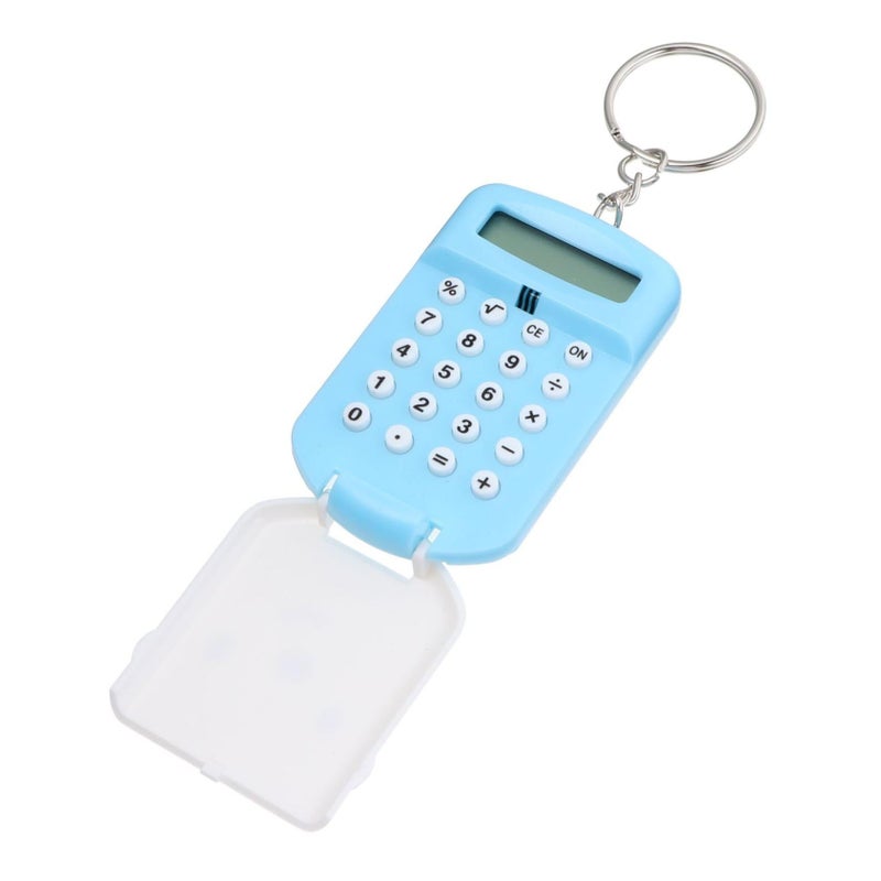 2pcs Mini Calculator Portable Cute LCD Display Lightweight Plastic Desktop Exam Office Tool For Students - Image 2