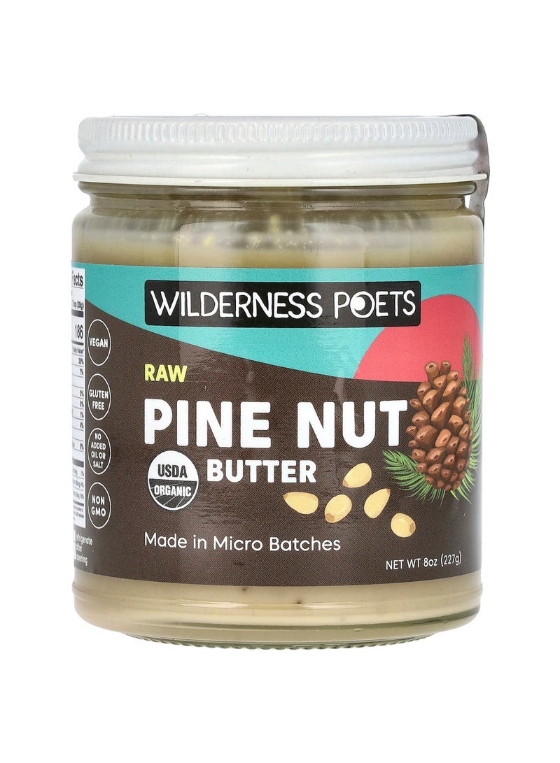 Raw Pine Nut Butter, 8 oz (227 g)