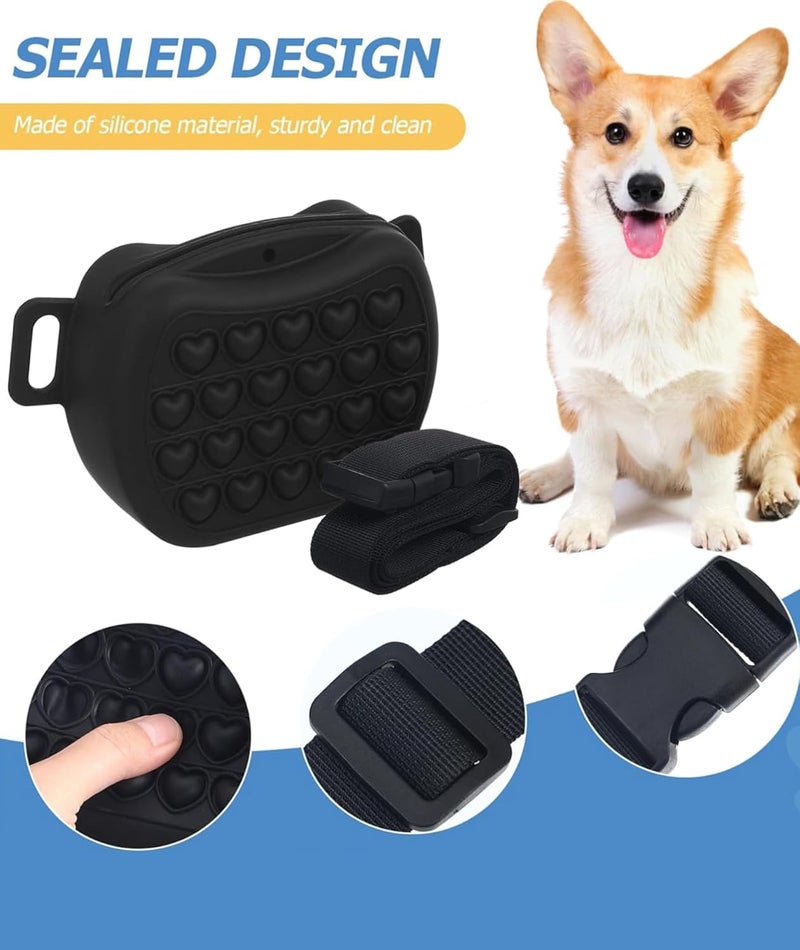BdelrinQue Dog Treat Pouch,Dog Bag,Pet Bag, Single Pack is Suitable for Dog Training, Outdoor Activities and Daily Dog Walking - Image 3