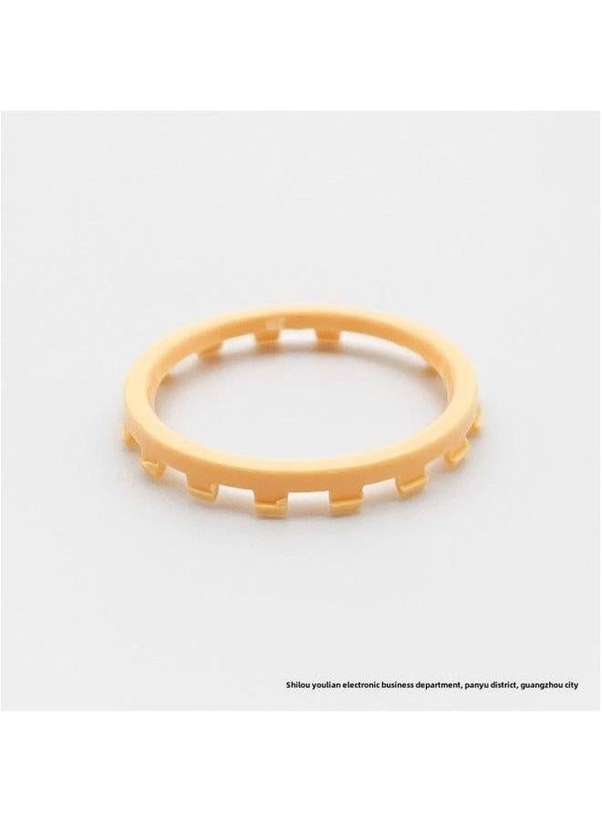 Xbox Elite Handle Rocker Ring Elite2 Face Shell Decorative Repair Accessories-Product Color:ELITE HANDLE DECORATIVE RING ORANGE - Image 1