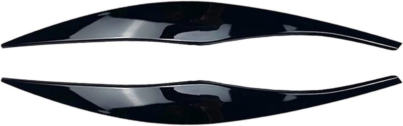 DEMULAX Car Headlight Eyelid Eyebrow Cover Trim for BMW E90 E91 - Image 1