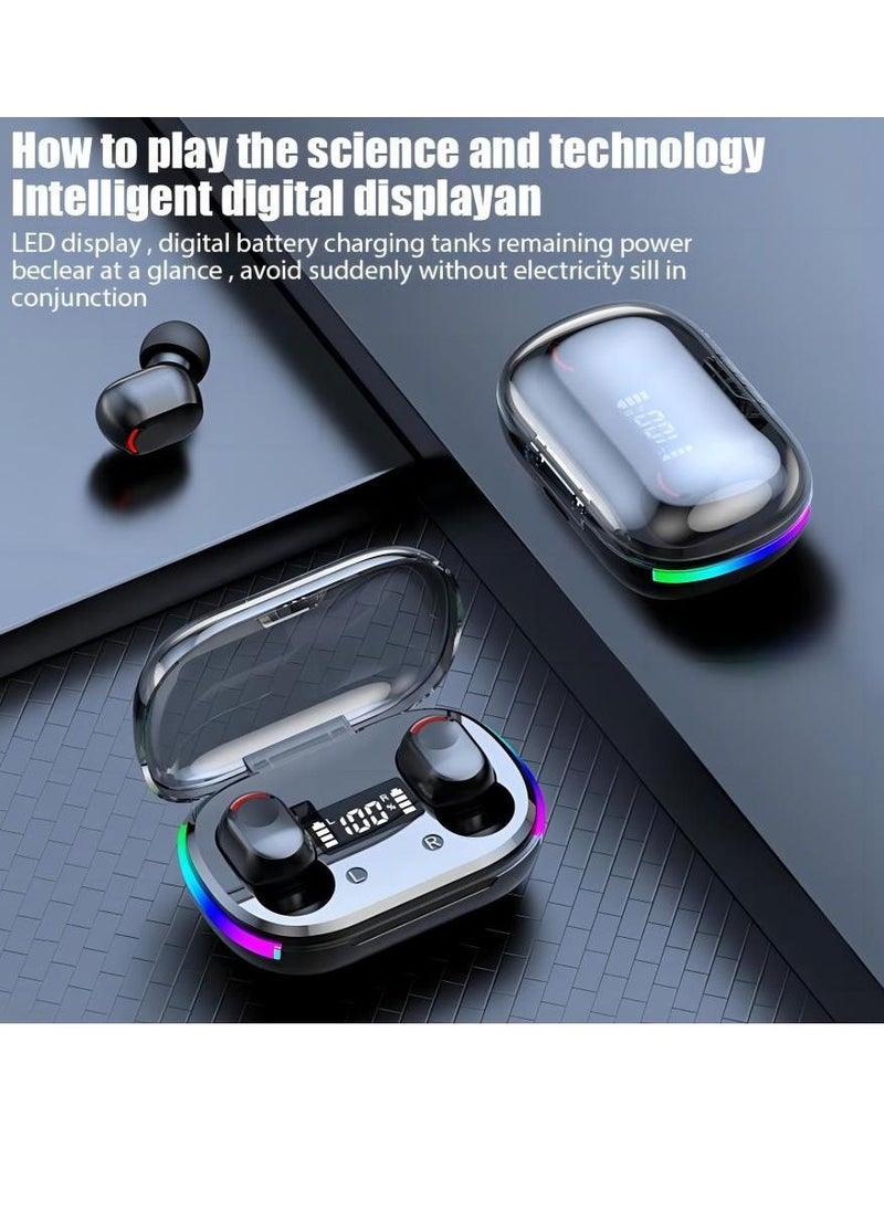 أس أه بي K10 سماعة أذن لاسلكية تعمل باللمس زر Hifi سماعات أذن ستيريو مع ميكروفون  - Image 3