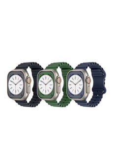 Black / green / blue (38.40.41mm)