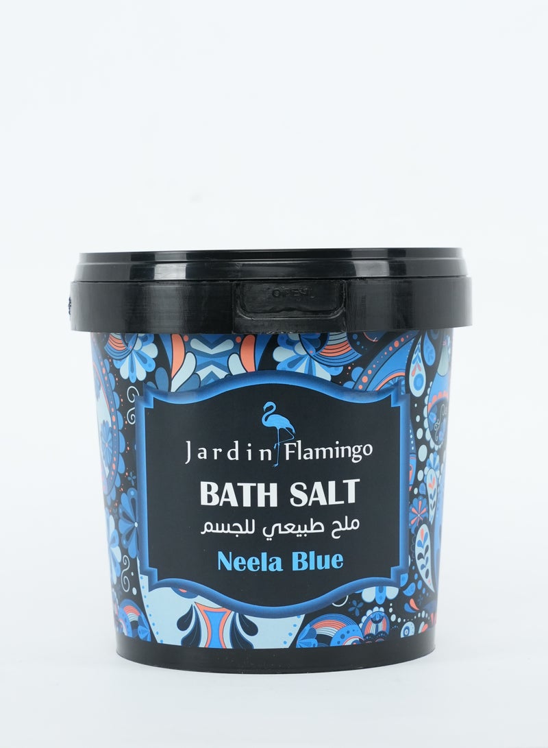 Jardin Flamingo Bath Salt 1KG - Neela Blue