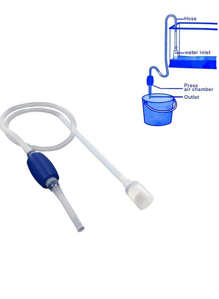 KWZONE مضخة تنظيف يدوية لحوض السمك من Kwzone - Image 2