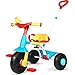 KRIDDO 2 in 1 Kids Tricycles Age 18 Month to 3 Years Gift Toddler Tricycles for 23 Year Olds Trikes for Toddlers with Push Handle and Duck Bell Classic EVA Wheel - Image 2