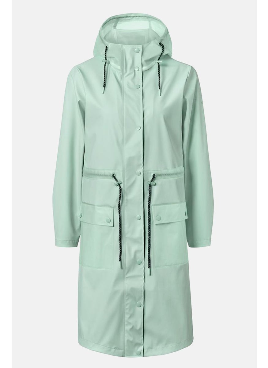 Tchibo - Women Nylon Hooded Parka Jacket, Green - Image 1