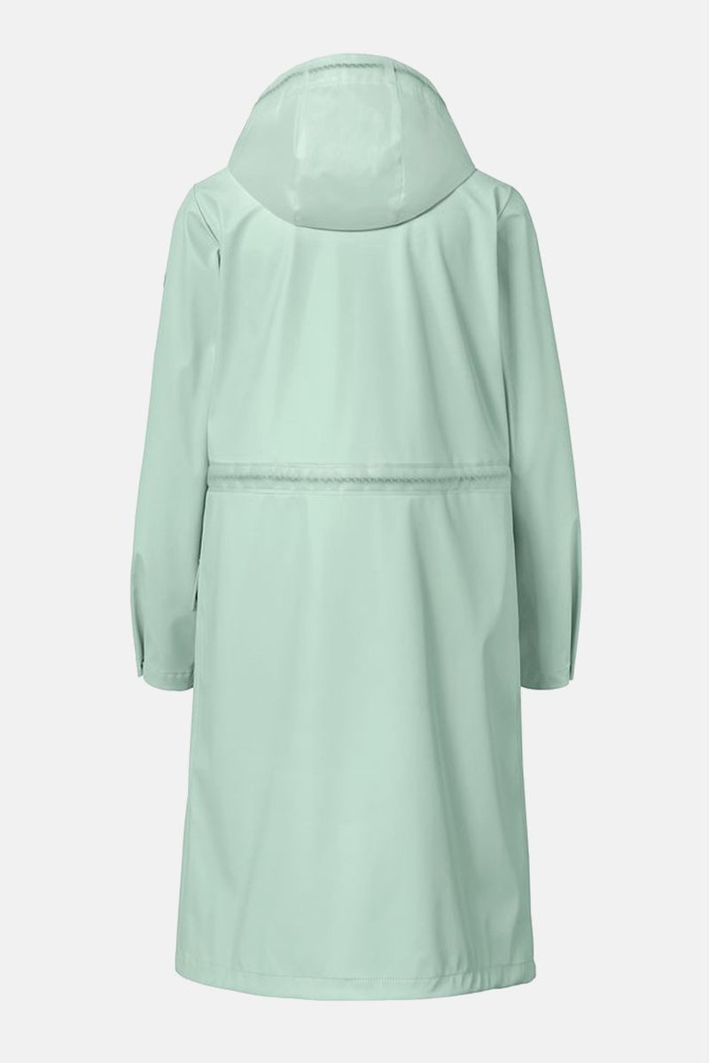 Tchibo Women Nylon Hooded Parka Jacket, Green - Image 2