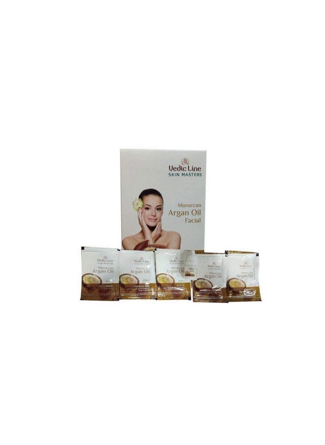 Vedic Line Vedicline Moroccan Argan Oil Facial Kit For Signs Of Ageing,Wrinkles, Fine Lines & Dark Spots With Argan Oil, Sesame & Amond Oil For Radiant Glow, 52 Ml  - Image 1
