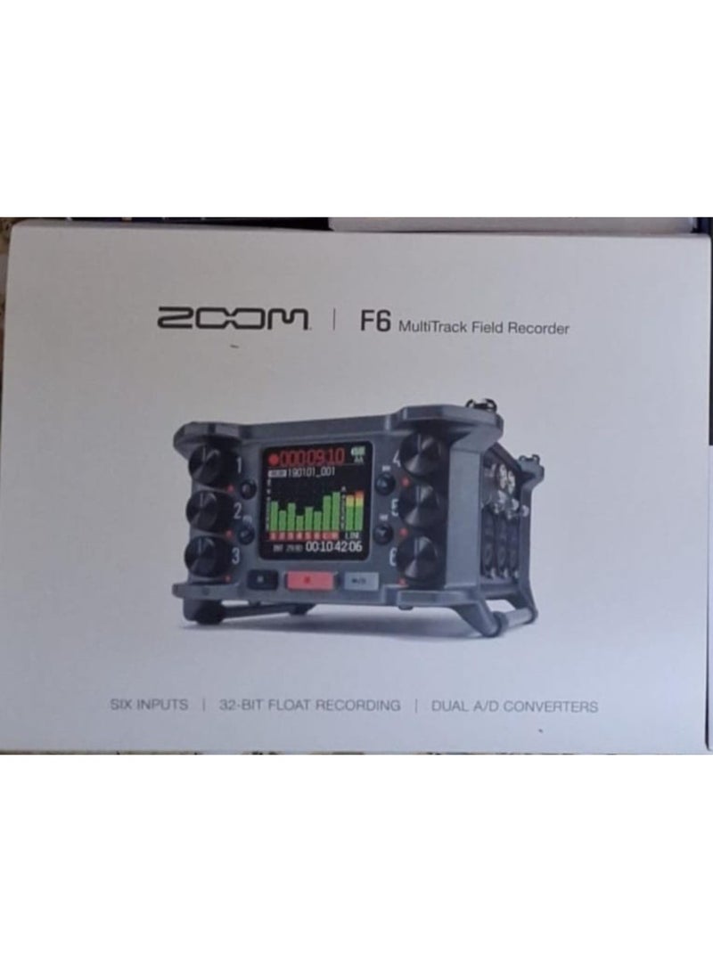 ZOOM F6 MULTITRACK FIELD RECORDER - Image 1