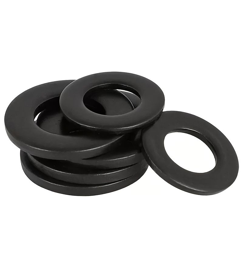 Stainless Steel A2-70 Black Flat Washers M8 Heavy Duty DIN9021 Spacers - Image 5