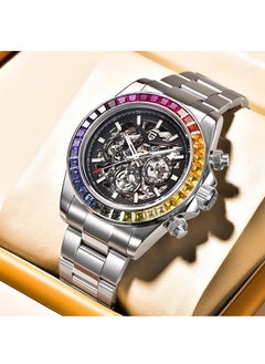 Rainbow Circle Black