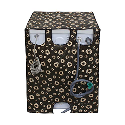 Star Weaves Dishwasher Cover Compatible for LG 14 Place Setting | Waterproof Dustproof Scratch Resistant Fabric | Durable Full Zip Closure for Free standing | Size - 61x61x86 cm - DWFLCKUM35 - Image 5