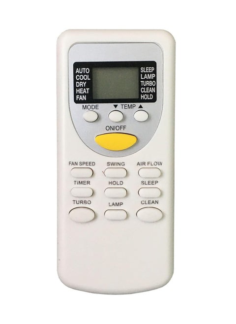 Remote control for Carrera Super air conditioner