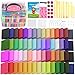 CiaraQ Polymer Clay Starter kit Oven Bake Modeling Clay with Sculpting Tools 60 Colors 324 lb - Image 3