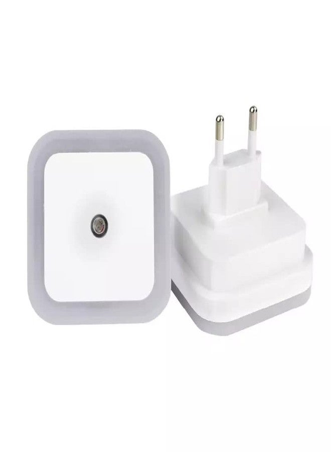 Revwd Night Lamp Sensor Led Light with Plug Type, 0.5w Plug in Automatic Smart Sensor, Night Lamp for Bedroom Gift Office Living Room Pack of 1 (Night Lamp - White) - Image 5