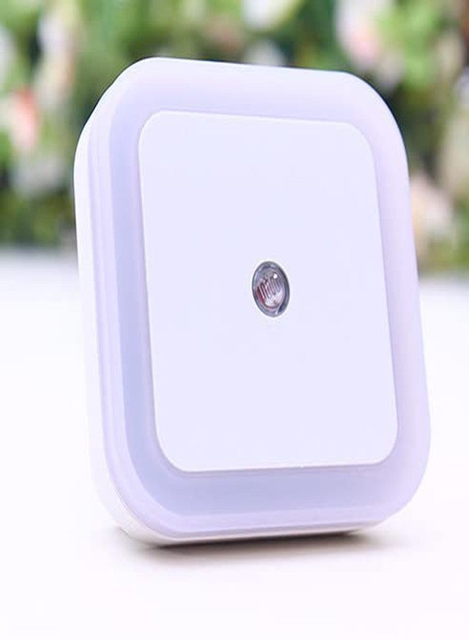 Revwd Night Lamp Sensor Led Light with Plug Type, 0.5w Plug in Automatic Smart Sensor, Night Lamp for Bedroom Gift Office Living Room Pack of 1 (Night Lamp - White) - Image 2