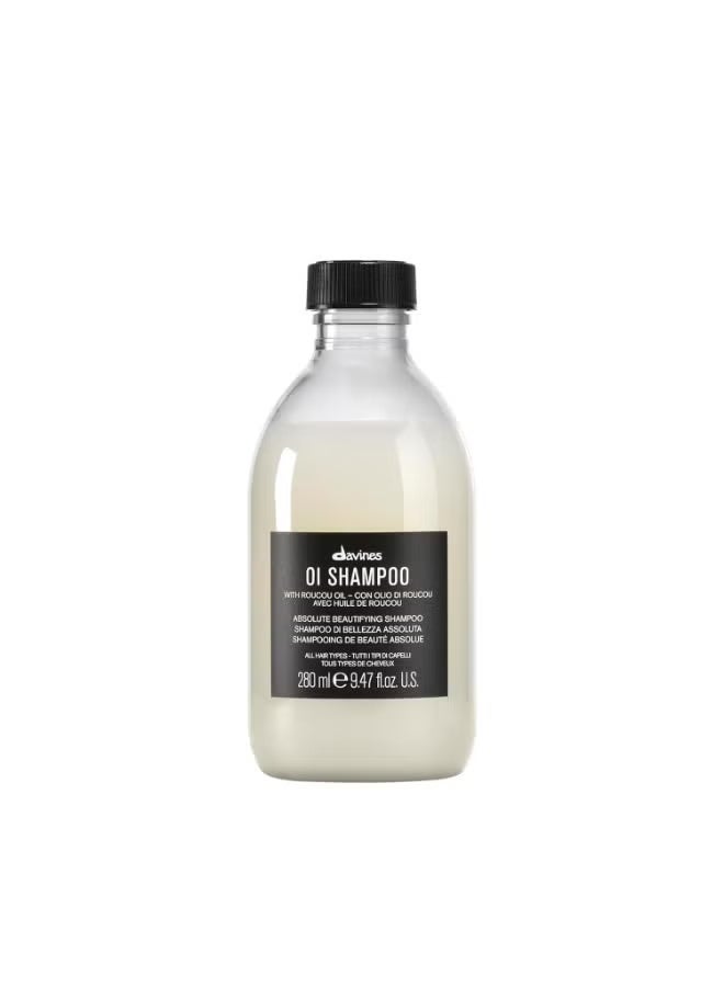 Davines OI Nourishing Shampoo for All Hair Types, Adds Silky-Smooth Shine & Volume, Softens And Restores Chemically Treated Hair - Image 1