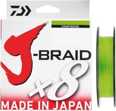 Daiwa Jbraid 8b Chartreuse 150 mt Spin Lrf Line (With Scissors Gift)  - Image 1